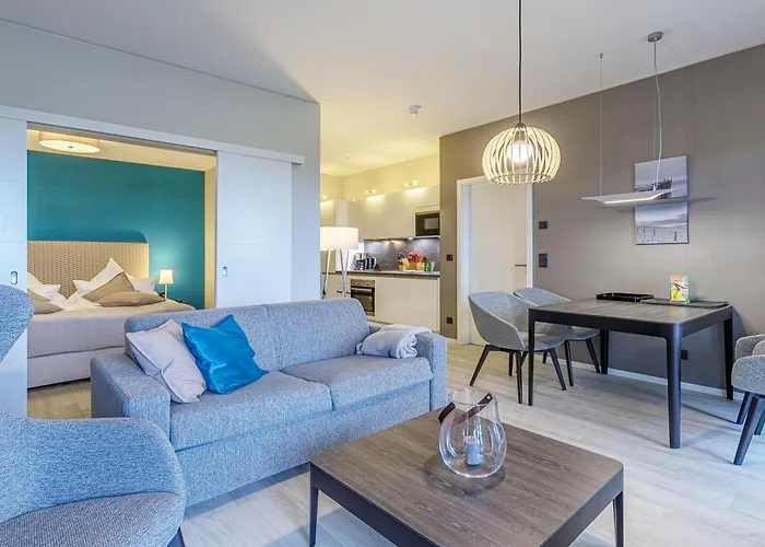 شقة Strandgefluester - Modernes Mit Ostsee- Und Boddenblick فاستروم